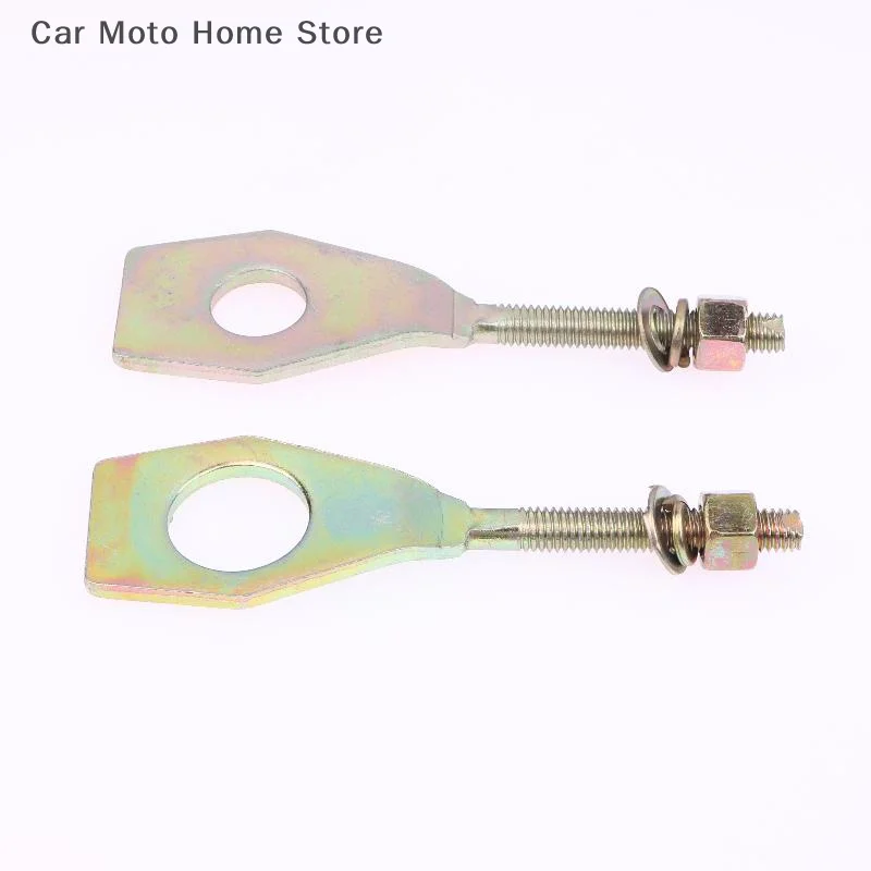 【DMO】1 زوج منظم ضيق سلسلة الدراجات النارية لـ DY100 GS125 WY125 ألف جنيه شداد سلسلة السحب الخلفي