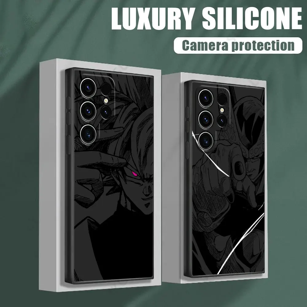

Dragons Balls God Goku Cell Anime Phone Case For Samsung Galaxy S26 Ultra S25 FE S24 S23 S21 Ultra S20 S24 FE S22 S26 Plus Cover