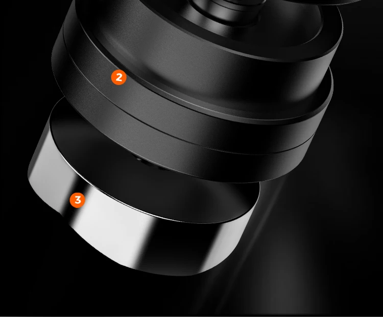 IKAPE Espresso-Verteiler mit Doppellagern, passend für 51/54/58mm Bottomless Siebträger, Kaffee-Verteiler, Barista-Zubehör – Detail 14