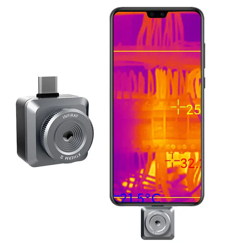 T2L Mobile Phone Infrared Thermal Camera Android Use With Phone Cellphone Thermal Module Imaging Camera