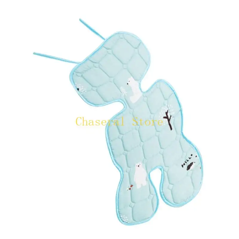 E7CE Summer Car Bad Pad Seats gelo Cool Pram Pram Cooling Pad para carrinhos bebê