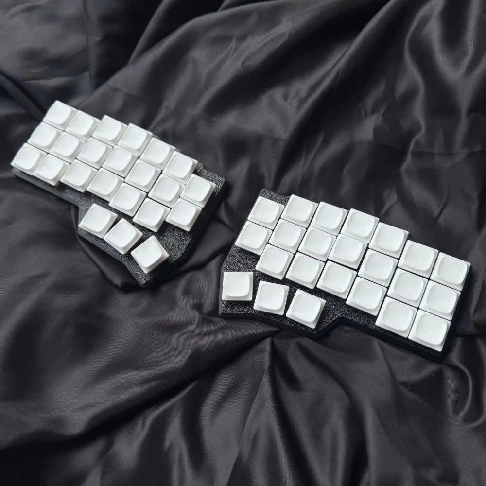 Corne v4.1 teclado kailh choc baixo perfil v1 interruptor teclado derramado personalizado com fio hotswap chifre teclado kit rgb frasco teclado jogo