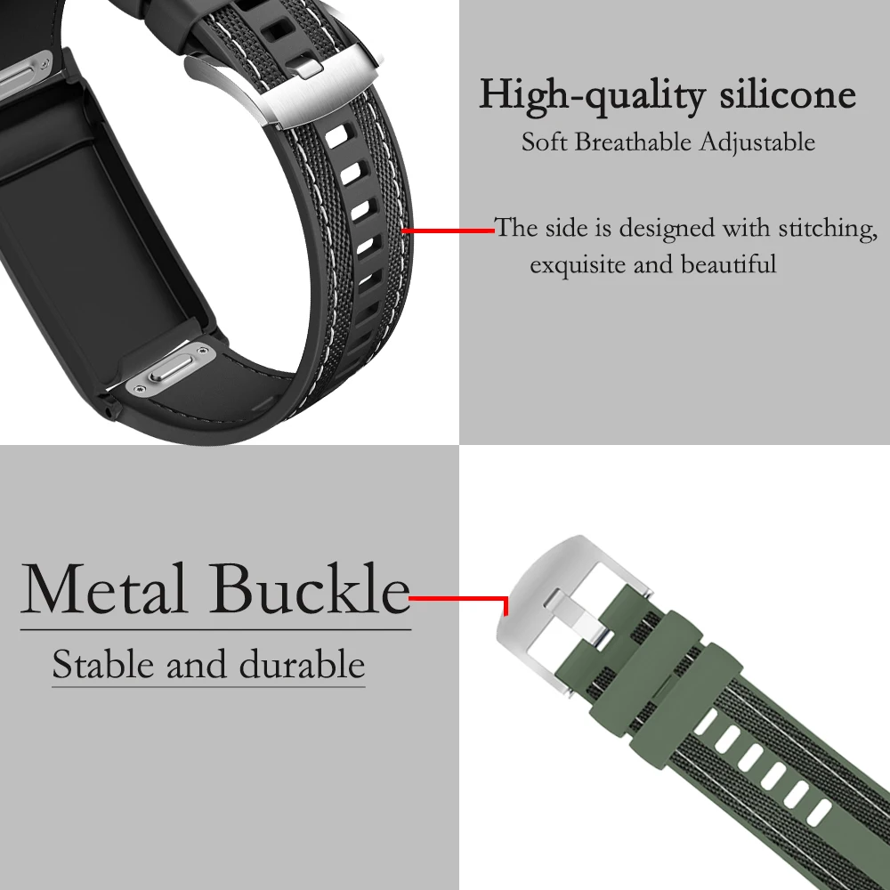 ل WHOOP 5.0/MG المعصم الفرقة لينة اللمس سيليكون مقاوم للماء Sweatproof لينة قابل للتعديل شريط مطاطي ل Whoop 5.0/4.0/3.0 الفرقة