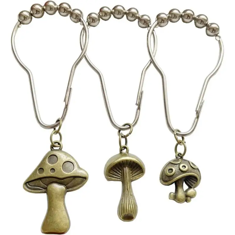 

Винтажные аксессуары из антикварного медного сплава, форма растений/грибов/еды, 6/12 ювелирных материалов ручной работы своими руками, винтажная текстура