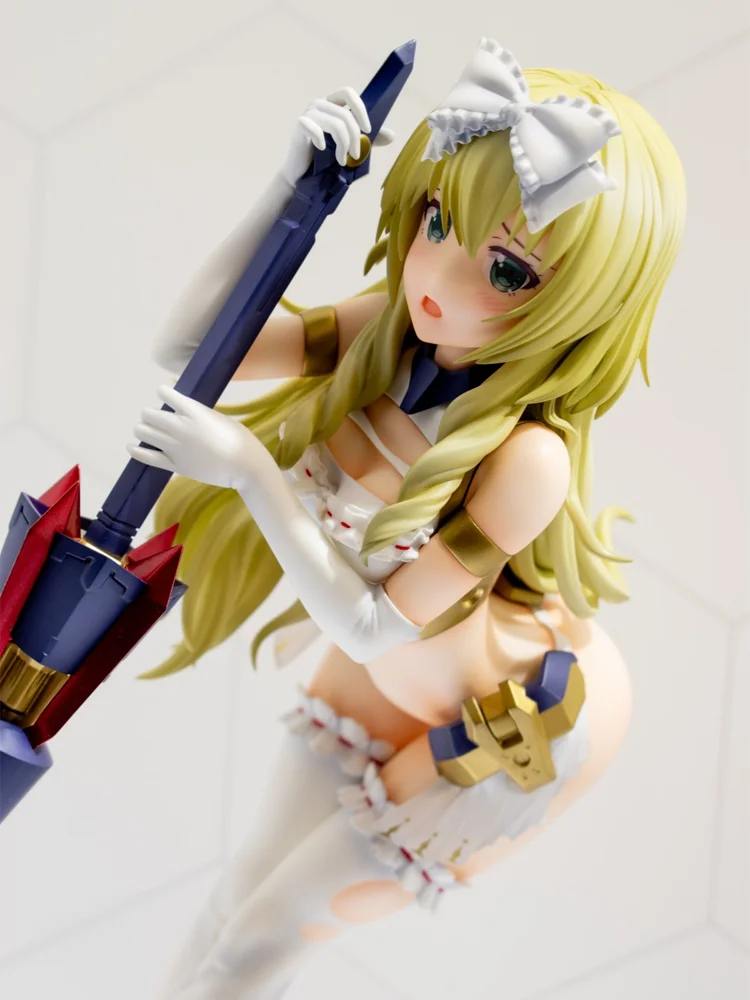 

FAG Durga Mecha Girl Figure Interchangeable Face Anime Beautiful Girl Collectible Statue Desktop Ornament For Otaku Anime Fans