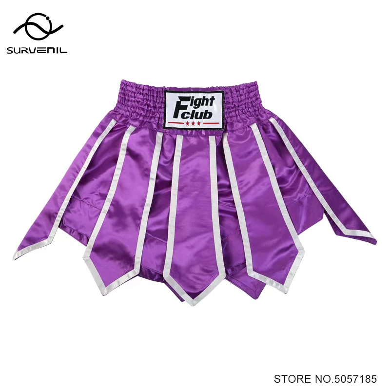 

Muay Thai Shorts Purple Boxing Shorts Men Women Children Premium Satin Martial Arts MMA Grappling Cage Fighting Kickboxing Pants