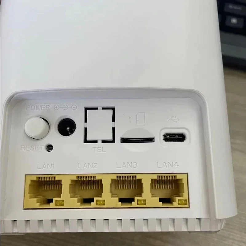 Imagem -04 - Unicom-roteador Cpe sem Fio com Slot para Cartão Sim Repetidor Cpe Suporte 5g Suporta Nsa SA nr n1 n3 n8 N20 N21 N41 N77 2.3gbps Original