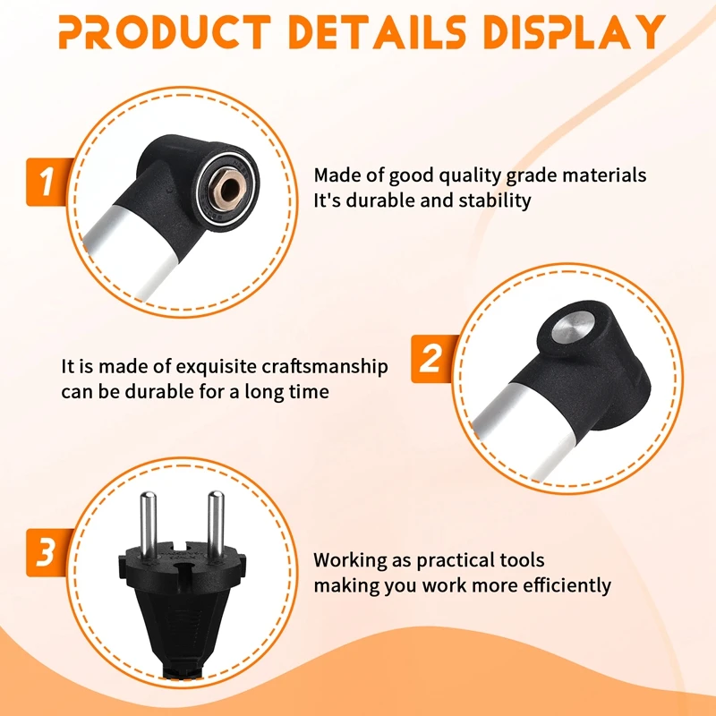 350W 90 Degree Speed Adjustable Electric Elbow Ceramic Tile Sewing Machine Tile Cleaning Tools EU Plug