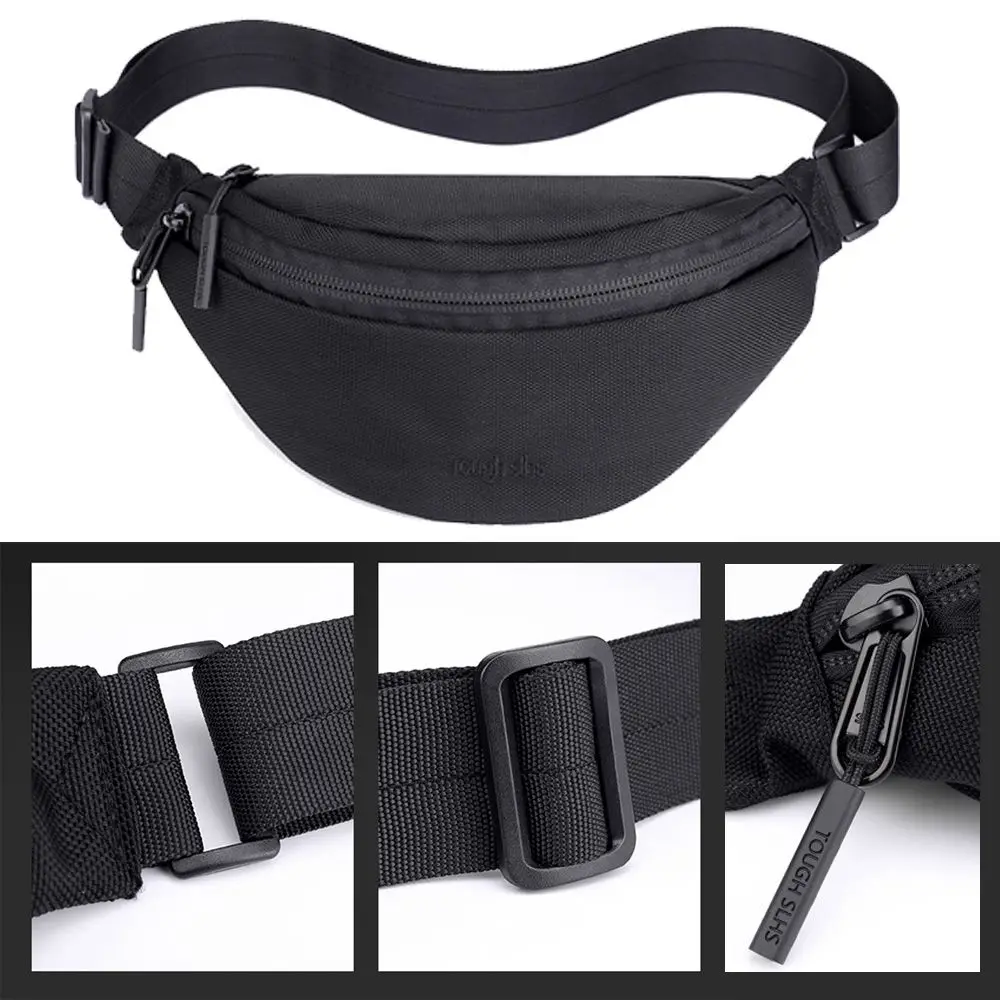 Sport Bum Bags New Trend Nylon Waist Bag Fanny Pack Chest Packs Money Belt Pouch