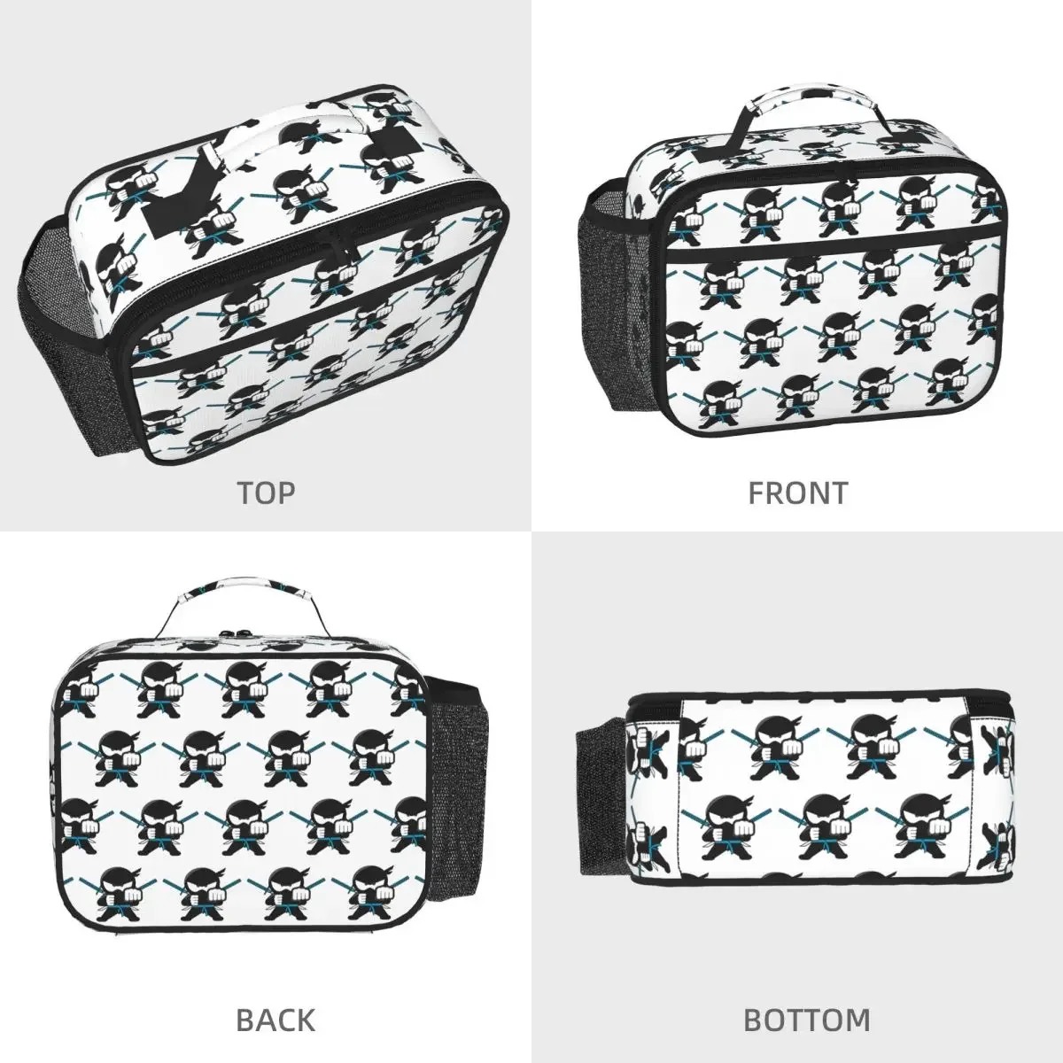 Ninja Kidz Insulated Lunch Bag for Women Children Portable Food Boxes Thermal Lunch Box Tote