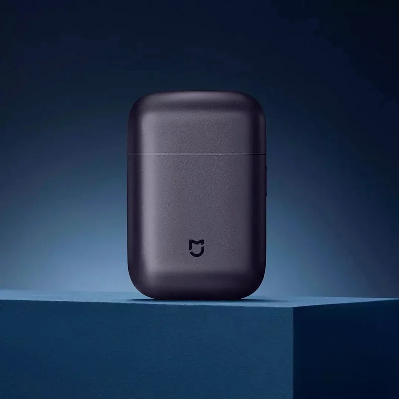 ใหม่เครื่องโกนหนวดไฟฟ้า Xiaomi Mijia S600เครื่องโกนหนวดขนาดเล็กแบบพกพาสำหรับผู้ชายเครื่องโกนหนวดแบบไร้แปรงมอเตอร์หัวตัดเซรามิกแท้พร้อมเคสหนัง