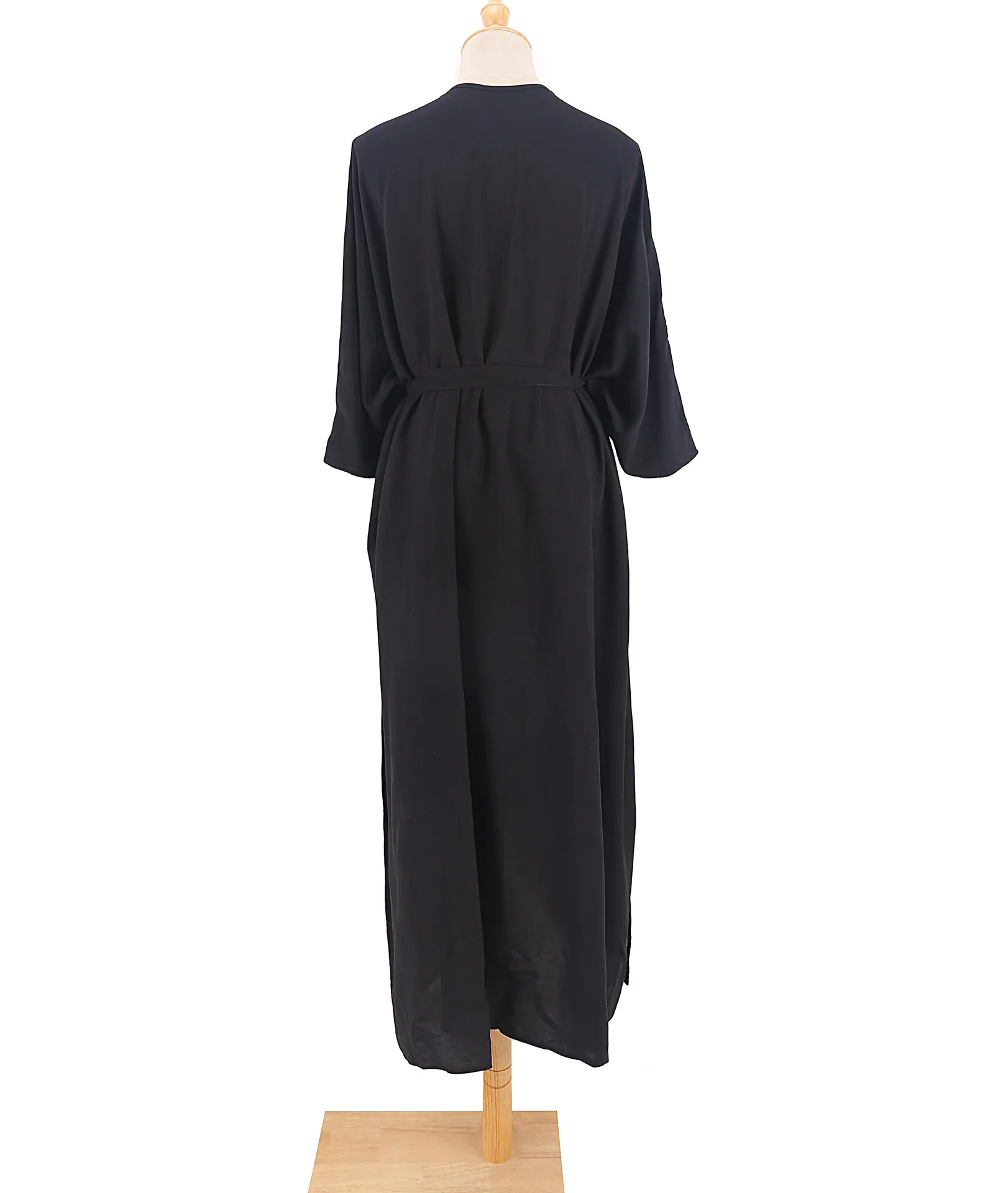 Loose Beach Kimono Cardigan Swimsuit Cover Up Kimono Women Embroidery Kimonos Floral Long Sleeve