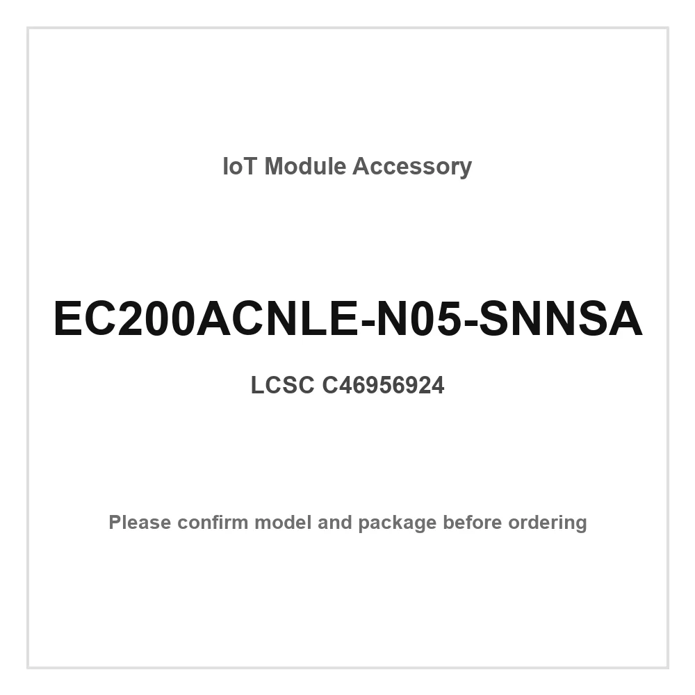 1pcs EC200ACNLE-N05-SNNSA I2C PCM SPI SDIO ADC UART USB 3.4V 4.5V WiFi Wireless IoT Smart Home Module