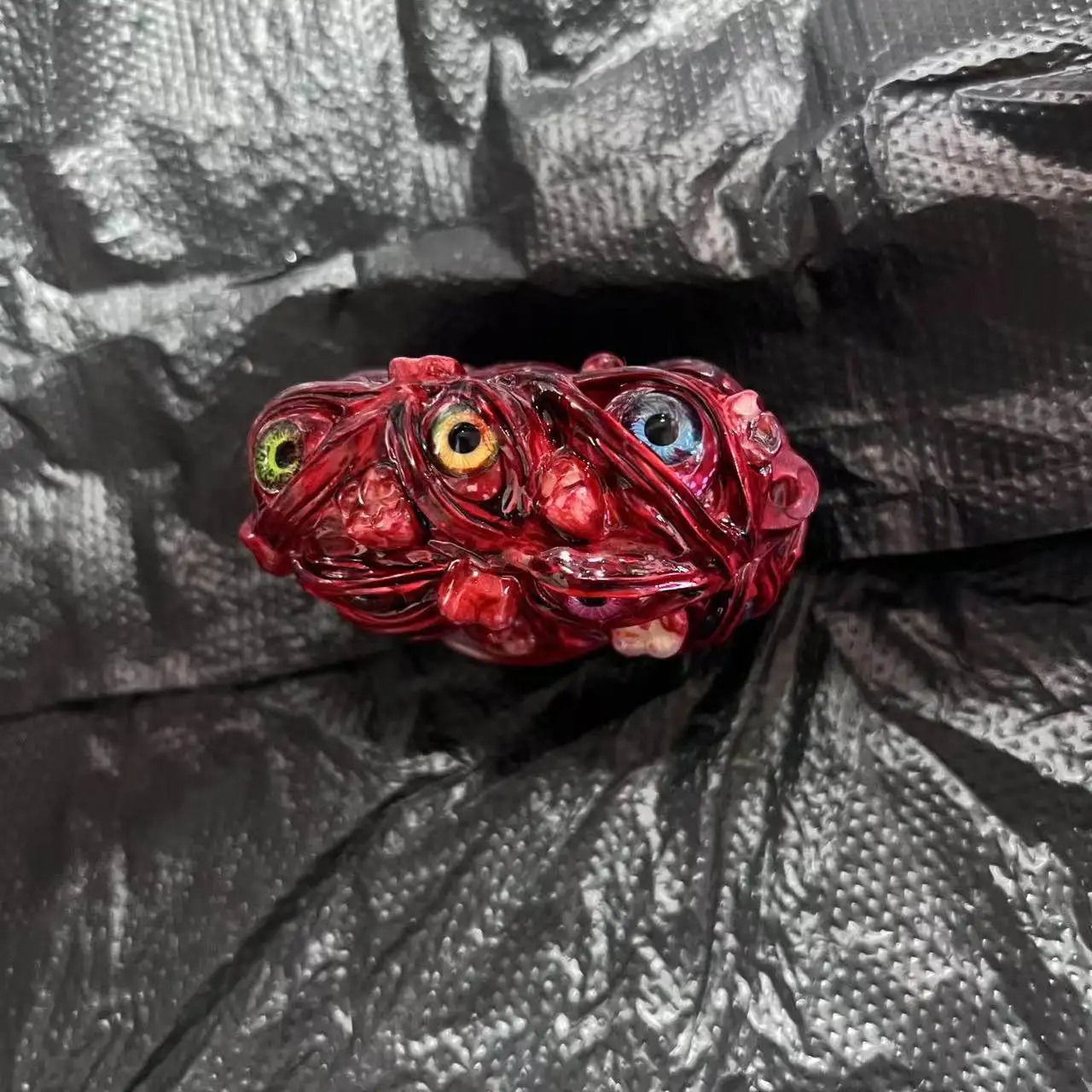 Etui na słuchawki Eye Earphone Case do AirPods 4/Pro 2, bezprzewodowe etui na słuchawki Bluetooth, silikonowe TPU, styl Y2K Gothic, akcesoria — zdjęcie produktu 5