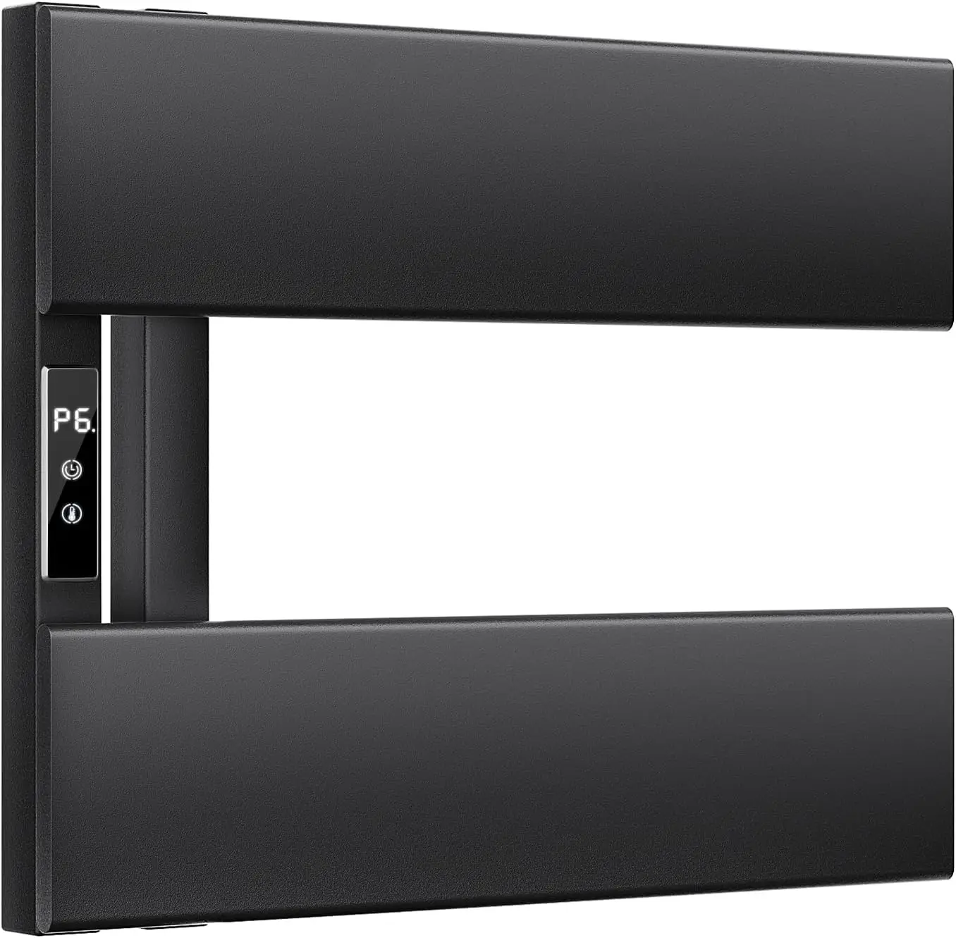 Electric Towel Warmer with Smart LED Timer, Modern [2/3/4] Bar Large Panel Heated Towel Rack, Wall-Mounted Plug-in/Hardwired