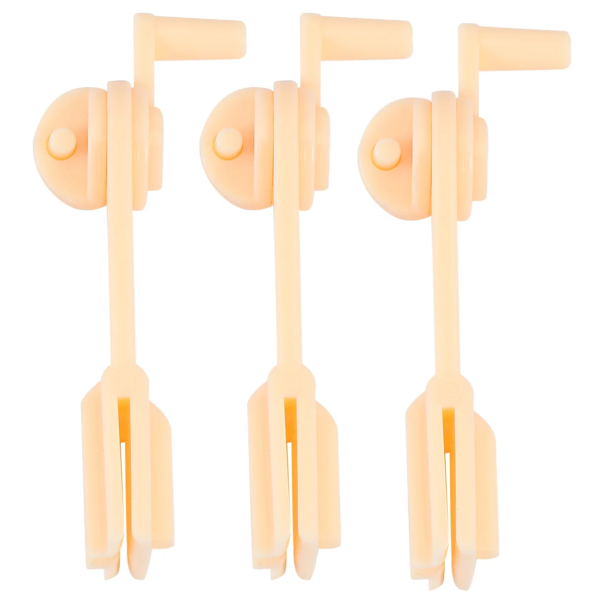 3pcs Winding Machine Manual Wool Yarn Winder Portable Knitting Tool For Home Use Durable Plastic Thread Organizer Handheld Craft