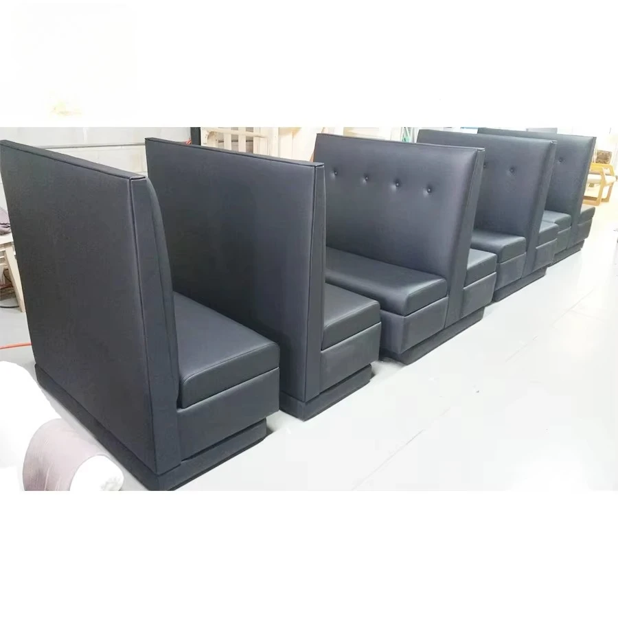 The restaurant uses the best quality durable leather kiosks