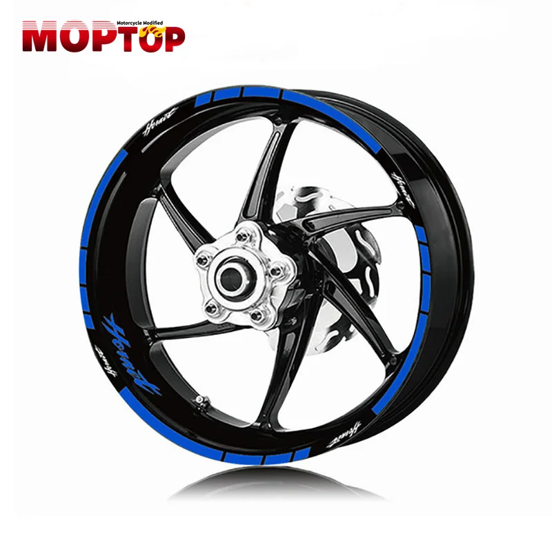 For Honda CB750 Hornet 600 900 CB600F CB 750 HORNET Moto Front Rear Wheel Stickers Tire Stripe Decals Reflective Rims Sticker