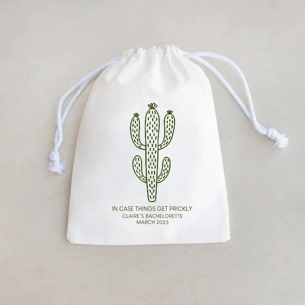 In Case Things Get Prickly - Cactus Hangover Kit - Hangover Recovery Kit - Scottsdale Hangover Kit - Bachelorette Hangover kit