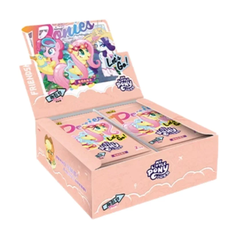 KAYOU Genuine My Little Pony Card Huiyue 12 SC Zhi Zhen Jing Huan Ka Animation Cartoon Game Collection Card Peripheral Toy Gift image 3