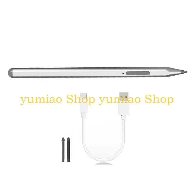 587B Rechargeable Styluses Pen for Go/Laptop/Book Tablets Precise Craft Touch Styluses Pen for Professional Use Sensitivity
