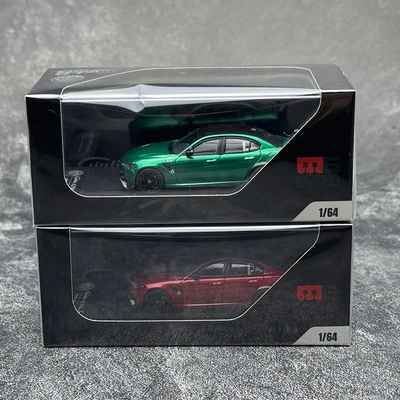 MG 1:64 アルファロメオ ジュリア GTAm 合金製ダイキャストカー＆おもちゃの車 ミニチュアスケールモデルカー 子供向け
