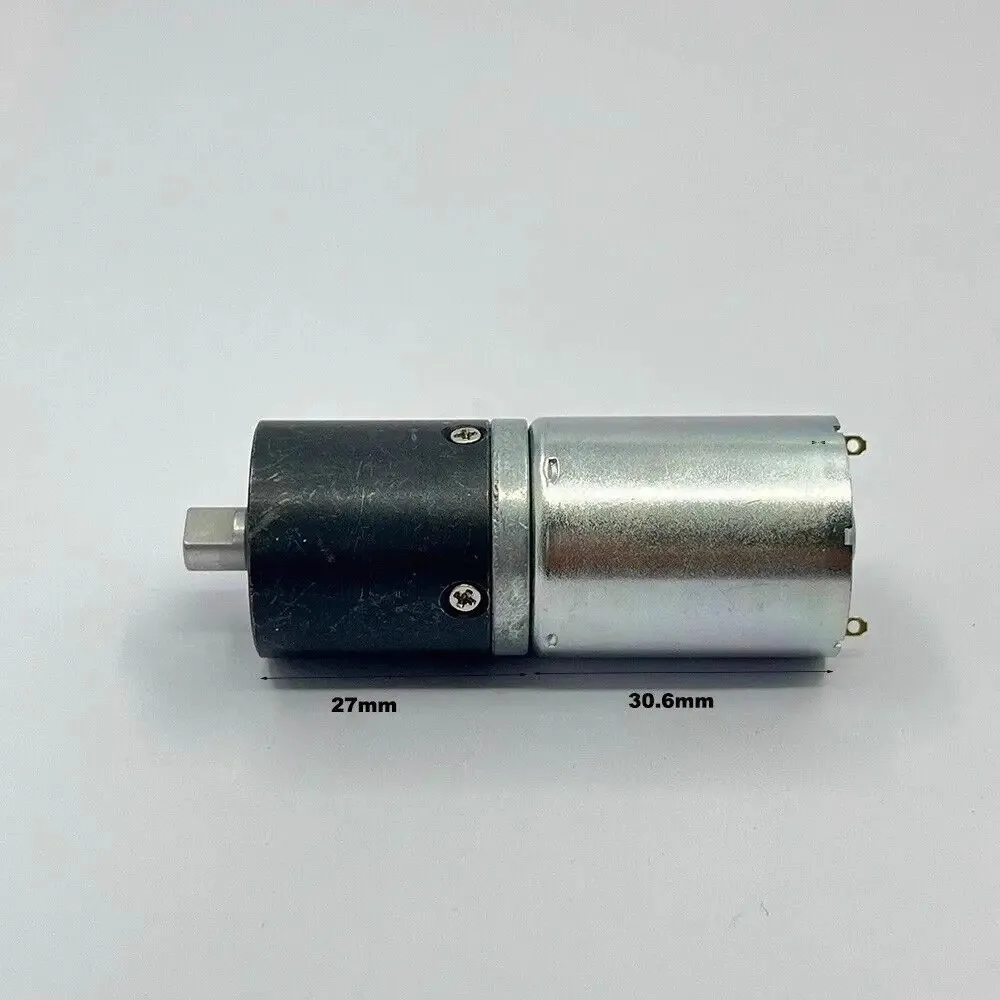 Precision miniature 370 metal planetary reduction high torque motor DC12V-24V 21.6V 200rpm