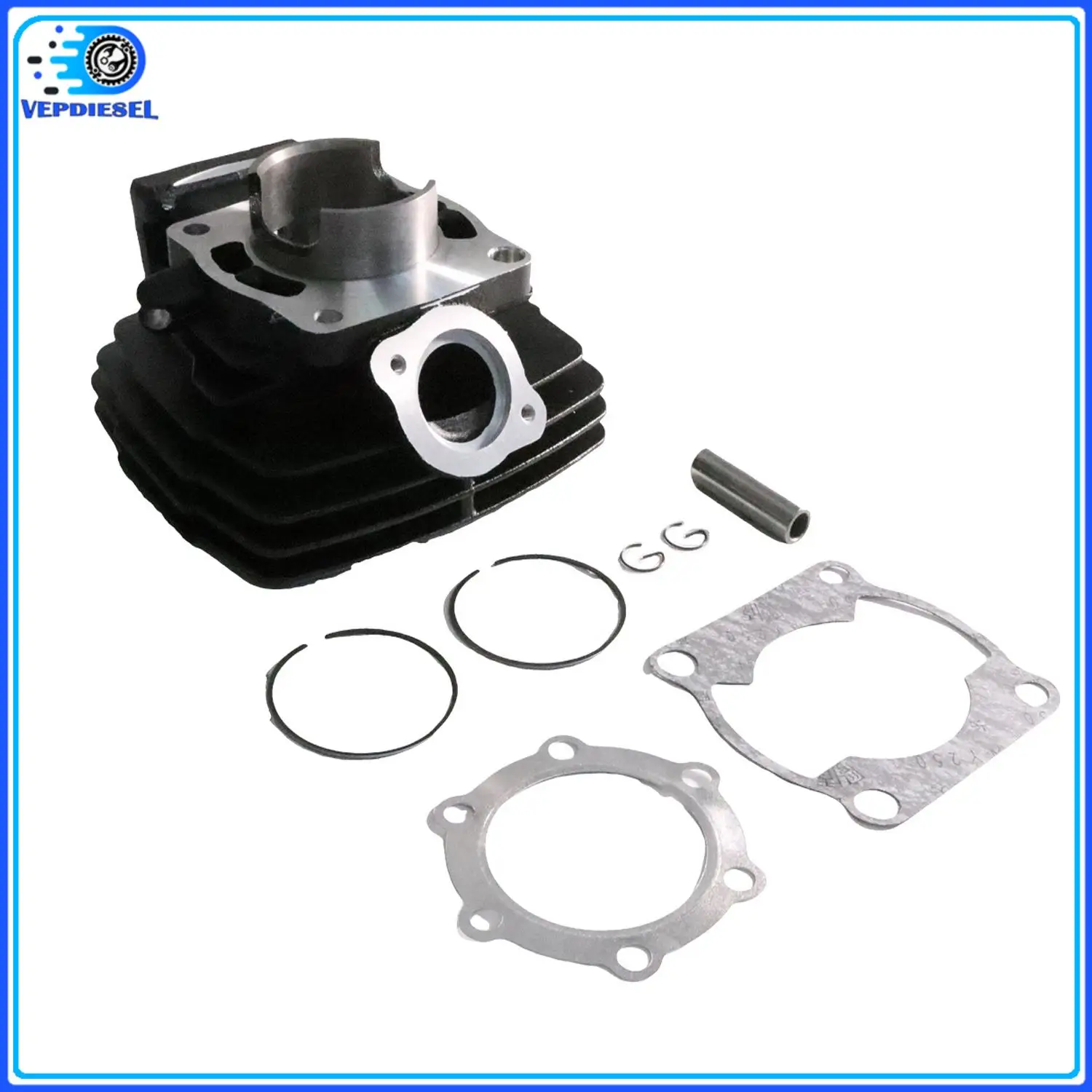 1set 66mm Engine Cylinder Piston Gasket Top End Rebuild Kit STD Fit For 1979-1981 Yamaha DT175 DT175E DT175F DT175G DT175H MX175