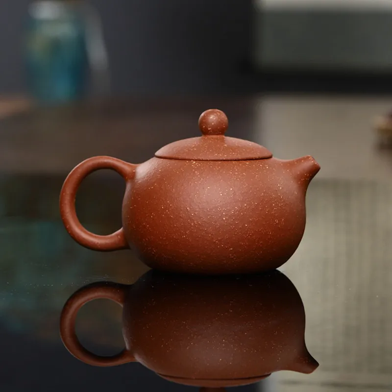 NLSLASI Chinese Authentic Yixing Teapot Famous Handmade Teapot Xishi Teapots Purple Mud Custom Gifts Ball Holes 200ml