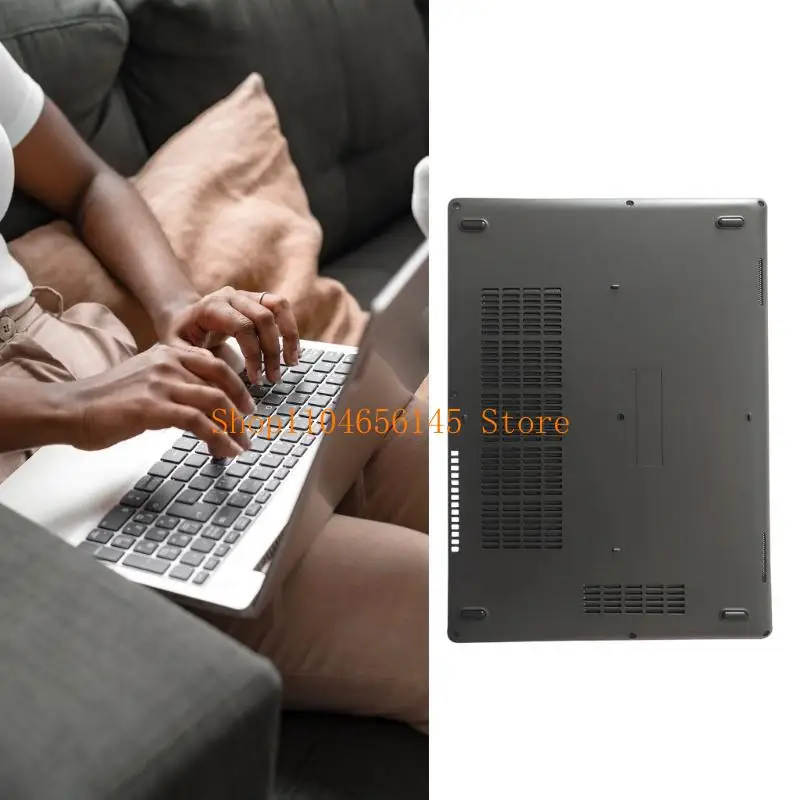 

Replacement Lower Case Base Cover for Latitude 5480 E5480 Laptops Bottom Cover Longlasting ABS Easily to Install