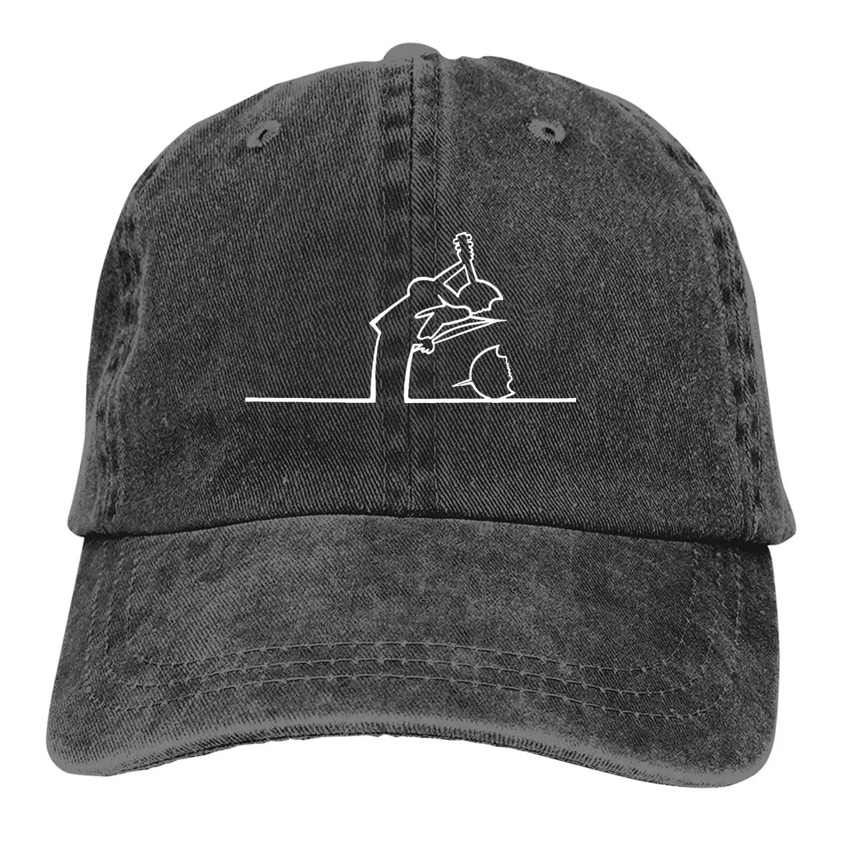 

Fiddling Baseball Caps Peaked Cap La Linea Sun Shade Cowboy Hats for Men Trucker Dad Hat