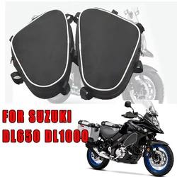 For Suzuki V-Strom DL650 DL1000 DL 650 DL 1000 Crash Bar bag Motorcycle Tool Placement Bag Frame Triple-cornered Package Toolbox