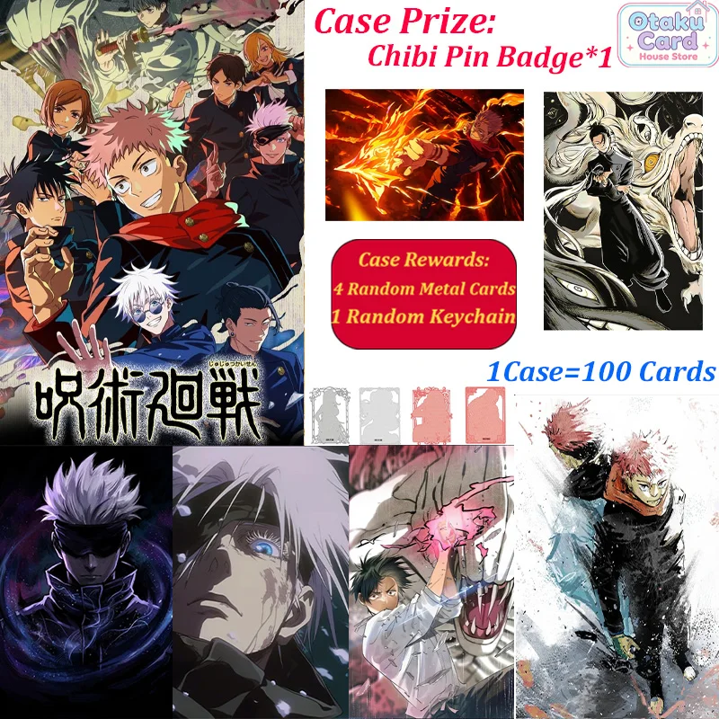 Jujutsu Kaisen Card Anime Acrylic Shikishi Collectible Board HD Printed Character Art Card Cosplay Desk Decoration Gift