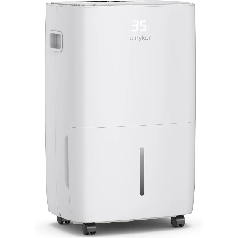 Waykar 130 Pints 6,500 Sq. Ft Dehumidifier with Drain Hose for Commercial and Industrial Large Rooms, Warehouses, Storages