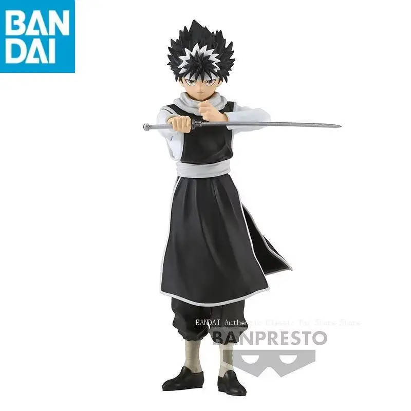 In stock Original Bandai DXF YuYu Hakusho Hiei 30th Anniversary Anime Action Figure model Toys desktop Ornament Birthday Gifts