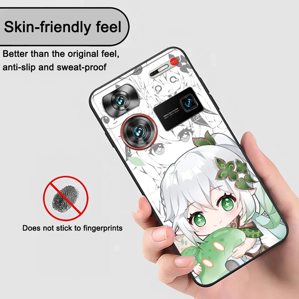 Genshin Impact Series Mobile Phone Case For RedMagic 9 Pro Silicone Soft Shell Anti-fall Protective Cover For Nubia Z60Ultra Z50