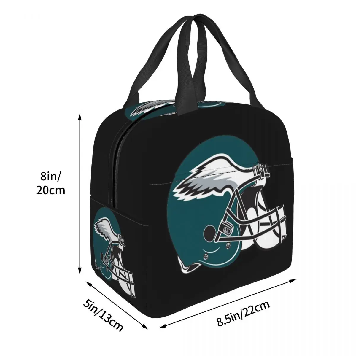 Popular,Eagles-Philadelphia Lunch Bags Insulated Bento Box Lunch Tote Resuable Picnic Bags Thermal Bag for Woman Girl Work