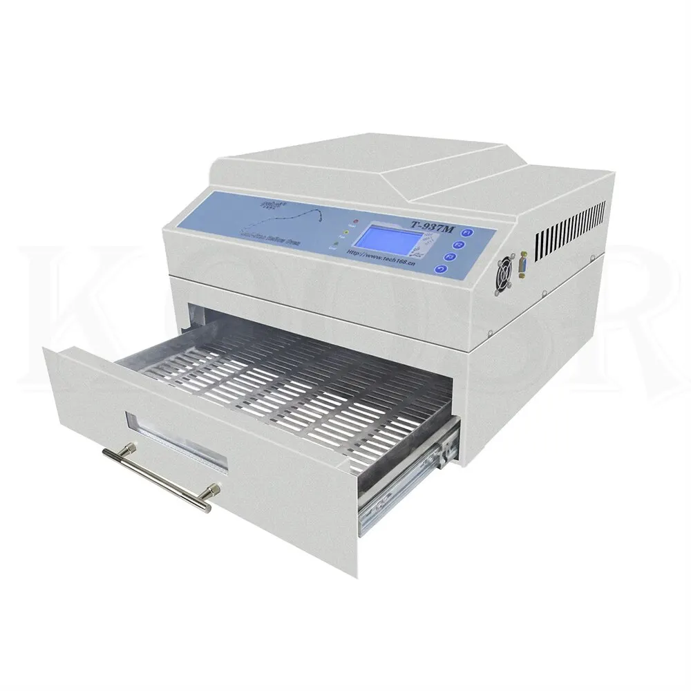 

Puhui T937M INFRARED Reflow Oven Solder IC HEATER 2300W T-937M Lead-free