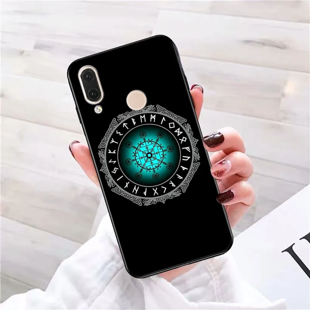 V-Viking-Vegvisirs- Logo Phone Case For Redmi 5 6 7 8 9 10 Plus Pro 6 7 8 9 A GO K20 K30 K40 Pro Plus F3 Fundas