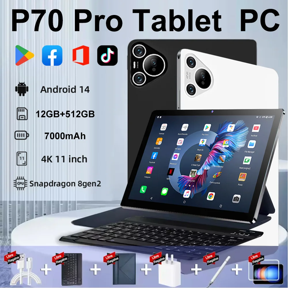 

Оригинальная глобальная версия Smart NPad 15 Pro Планшеты Android14 MTK6737 10,1-дюймовый экран 12 ГБ ОЗУ 512 ГБ ПЗУ 5 МП Камера 7000 мАч Планшет