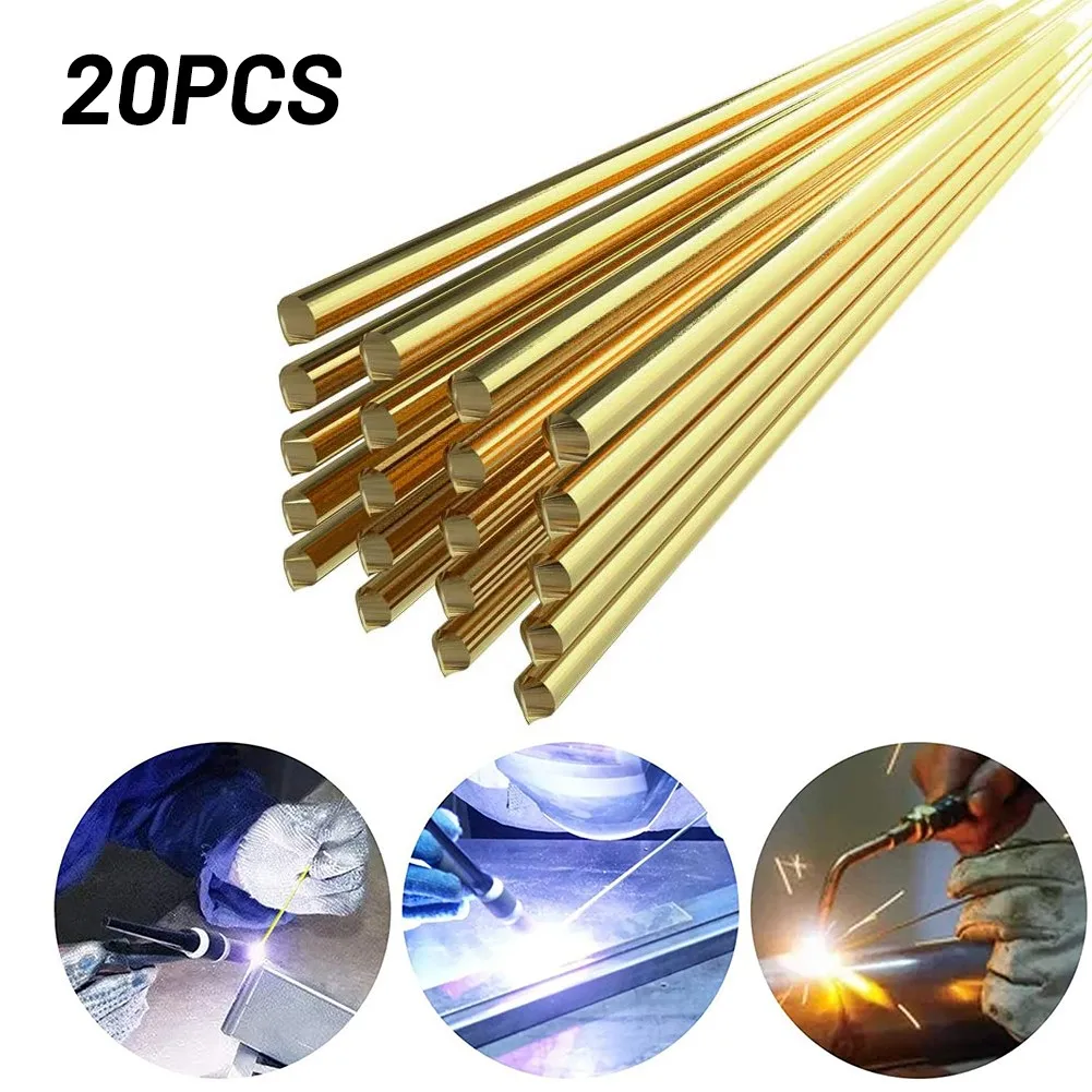 Get a Compact and Effective Welding Solution with 20 Brass Welding Rods for Copper Steel and Copper Iron Brazing