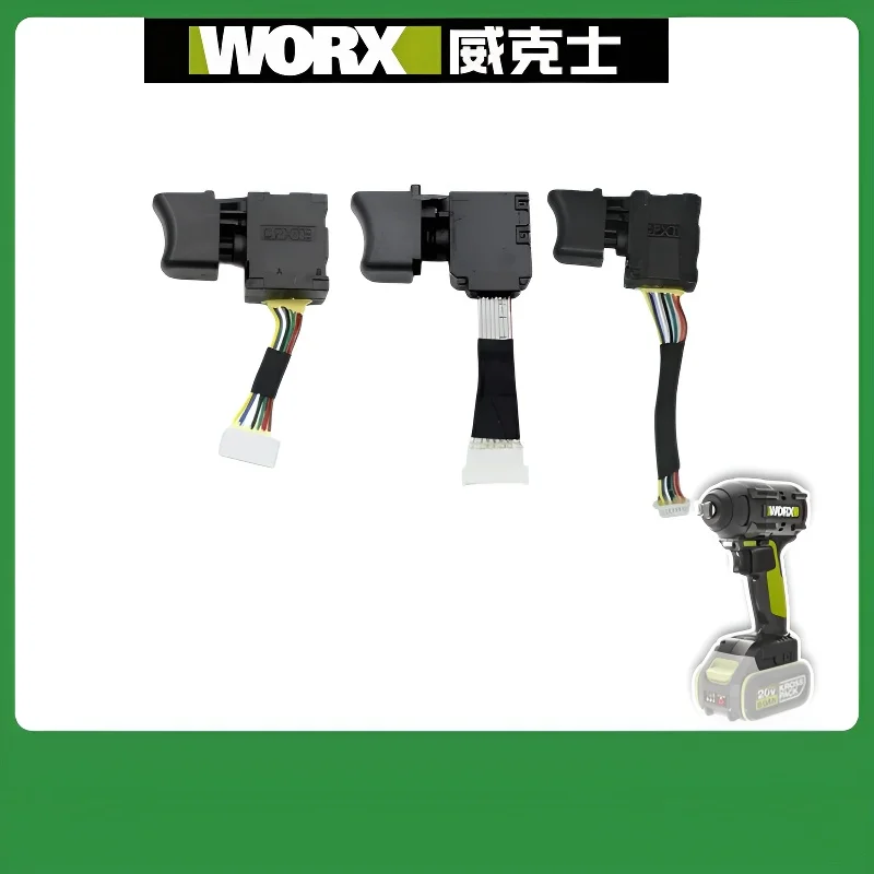 

WORX WU279 Brushless Lithium-electric Impact Wrench Switch - Replacement Power Switch for Impact Wrench