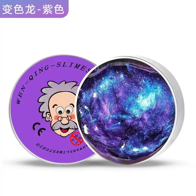 HOT Change/Colorful Non-Newtonian Liquid Decompression Toys Transparent Elastic Modeling Compound Non-Toxic Creative Crafts@@