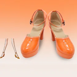 Aino Minako Shoes Anime Cosplay Props Sailor Venus Gilrs Halloween Cosplay Custom Made Boots