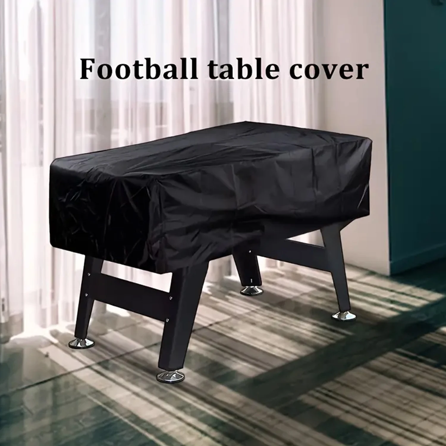 Football Table Cover Dustproof Game Billiard Table Cover Tear-Resistant Fabric 210D Heavy Outdoor Terrace Table Cover