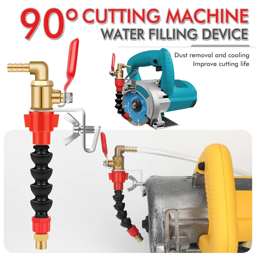 Dust Remover Water Sprayer System Nozzle Coolant Misting Dust-proof For Marble Brick Tile Cutting Machine angle Grinder Cutter