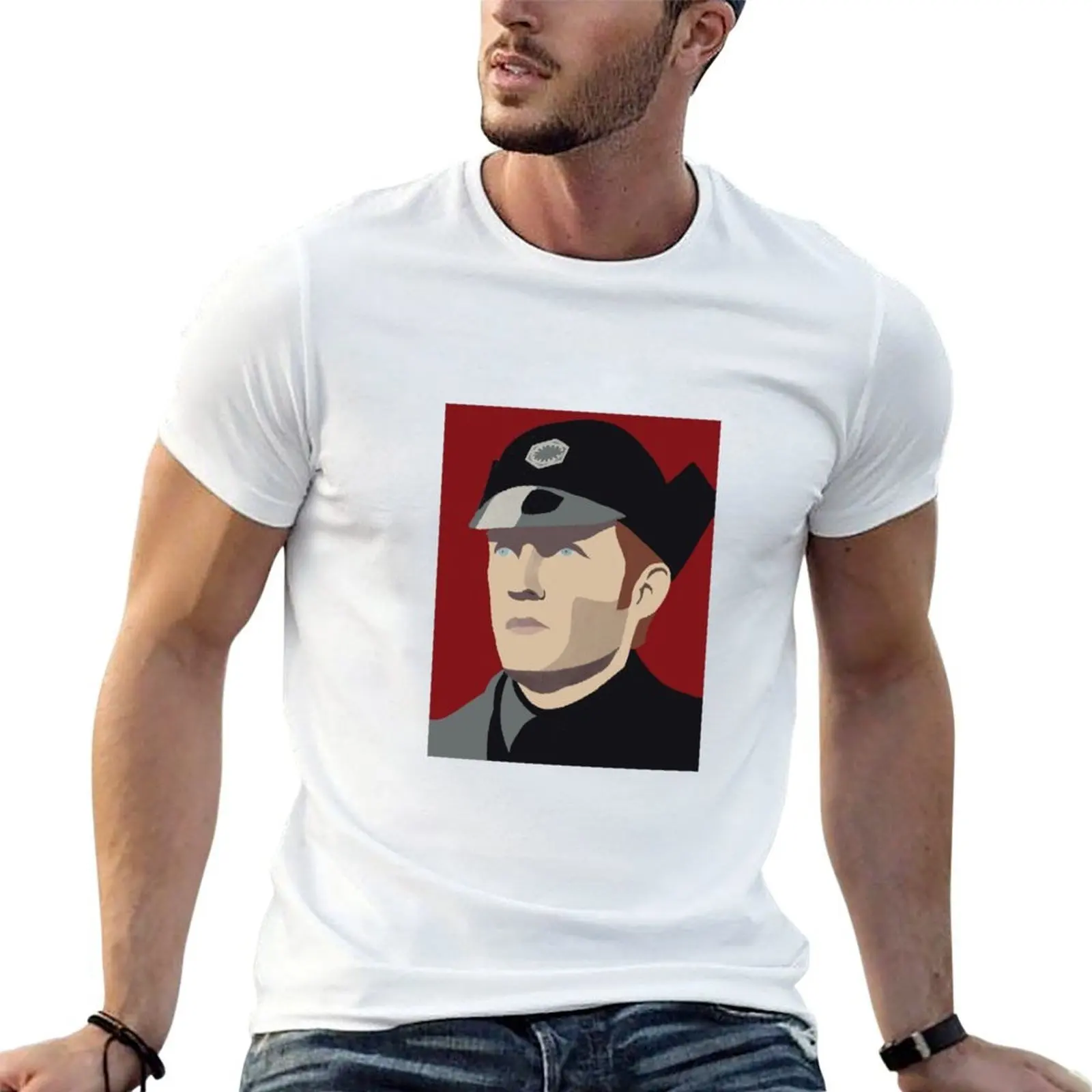 Футболка General Hux Pop Art, легкая праздничная футболка