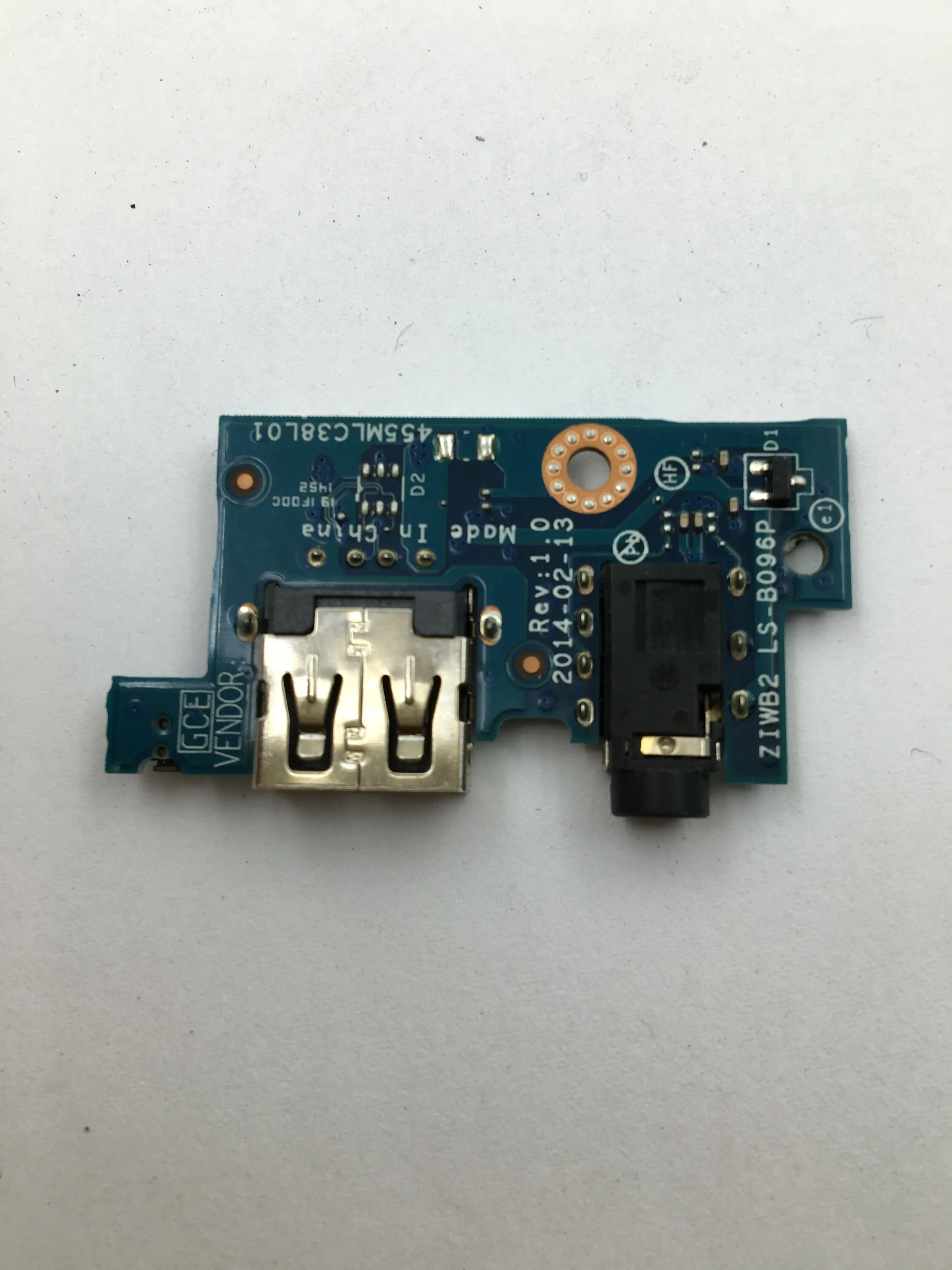 USB Audio IO Small Board LS-B096P B09AP For Lenovo B40 B50-30 B50-45 B50-70 B41-80