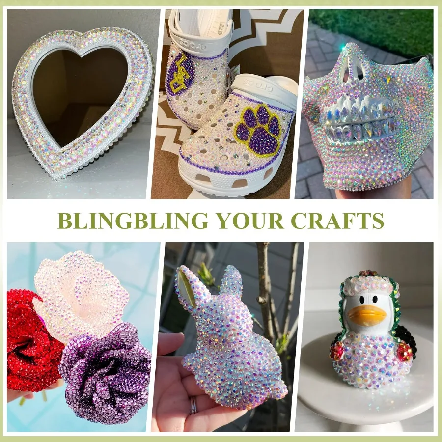 2000 قطعة SS20 5 مللي متر شفافة AB كريستال الراين فلاتباك الزجاج الأحجار الكريمة DIY بها بنفسك صياغة مسمار الفن ماكياج الديكور بهلوان Sho