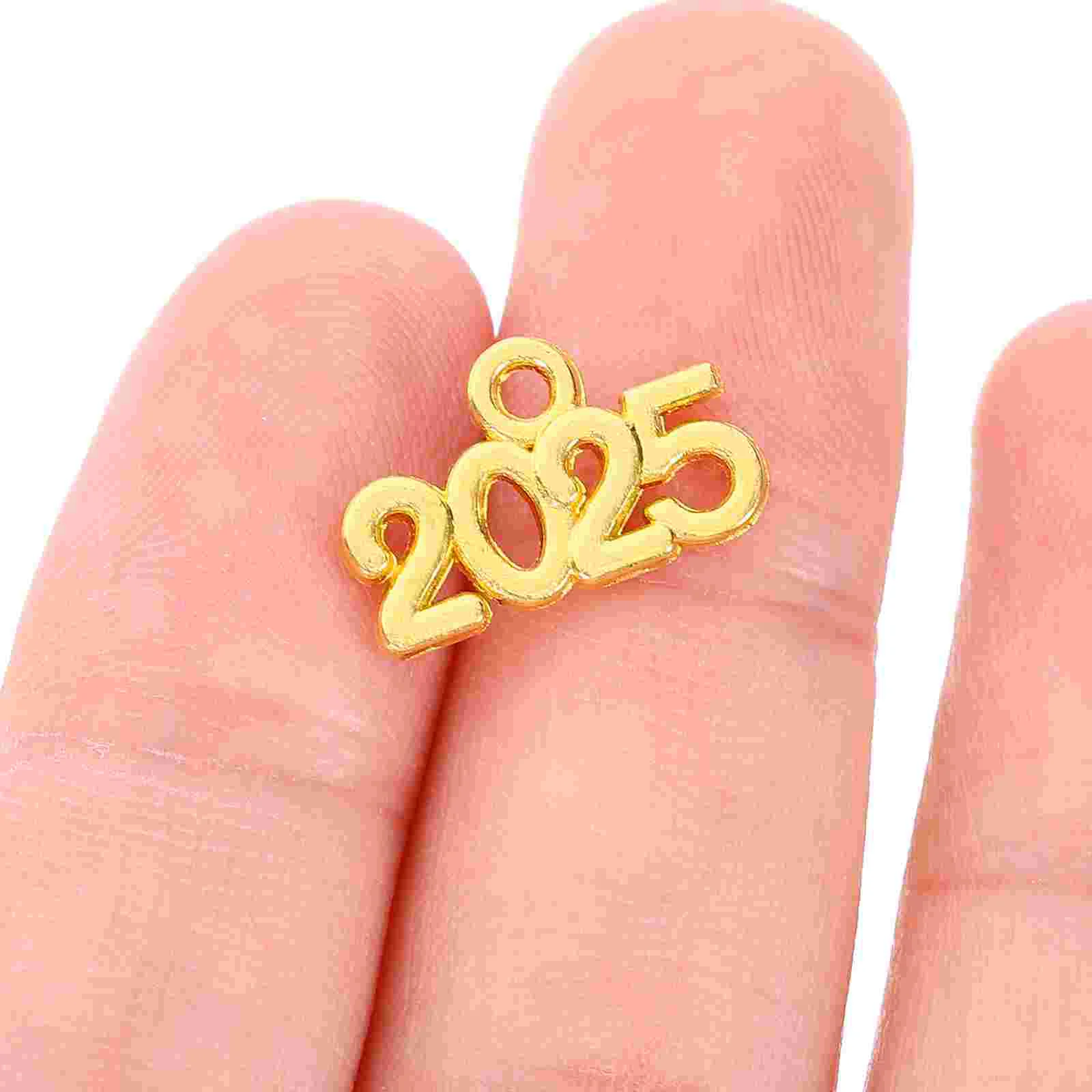 100 Pcs 2025 Pendant Zinc Alloy Charms Bracelet Pendants Bag Hanging Ornament Jewelry Key Chain